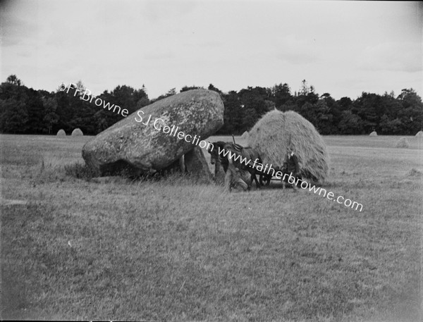 HAYMAKING NEAR CROMLECH